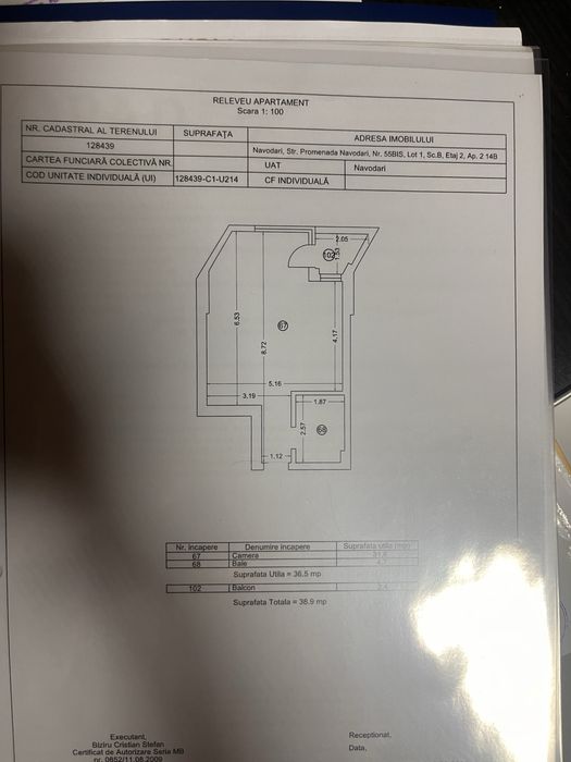Inchiriez garsoniera cu vedere la mare