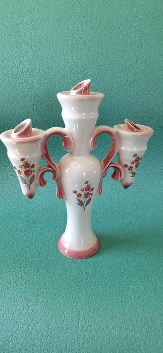 Фарфоровый канделябр-подсвечник, СССР