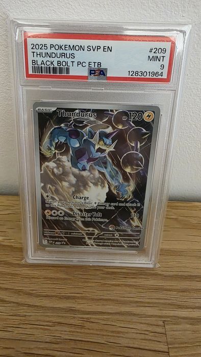 Pokemon Thundurus PSA 9