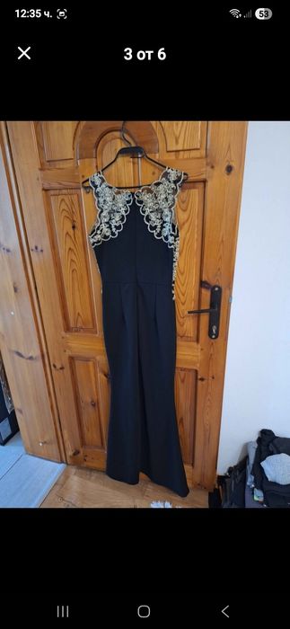 Рокля черна продава се