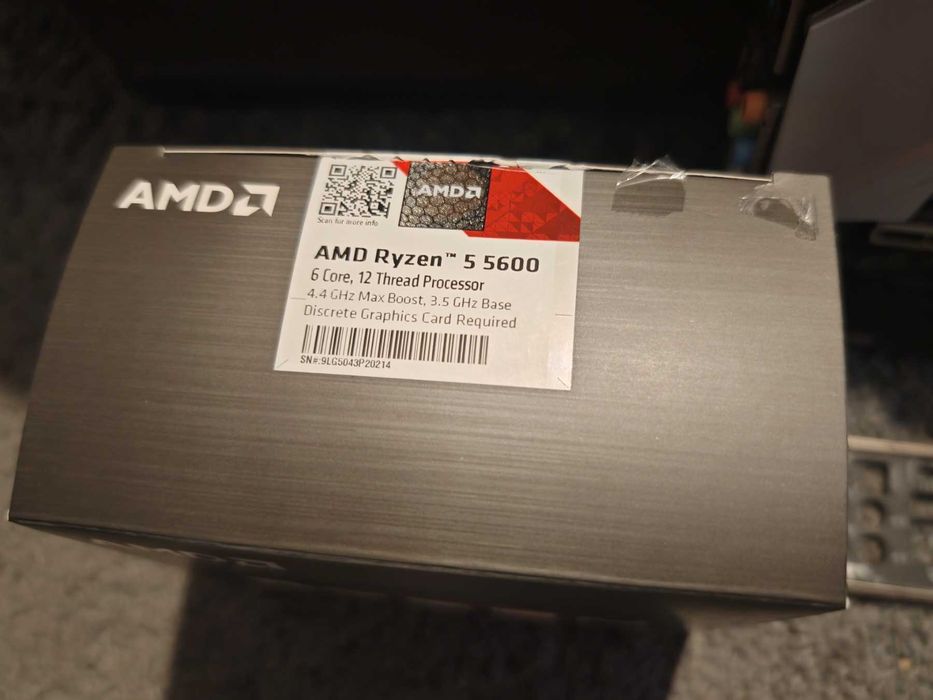 ASRock B450M Steel Legend + Ryzen 5 5600, шестядрен 3.5/4.4GHz АМ4 + 16GB РАМ DDR4