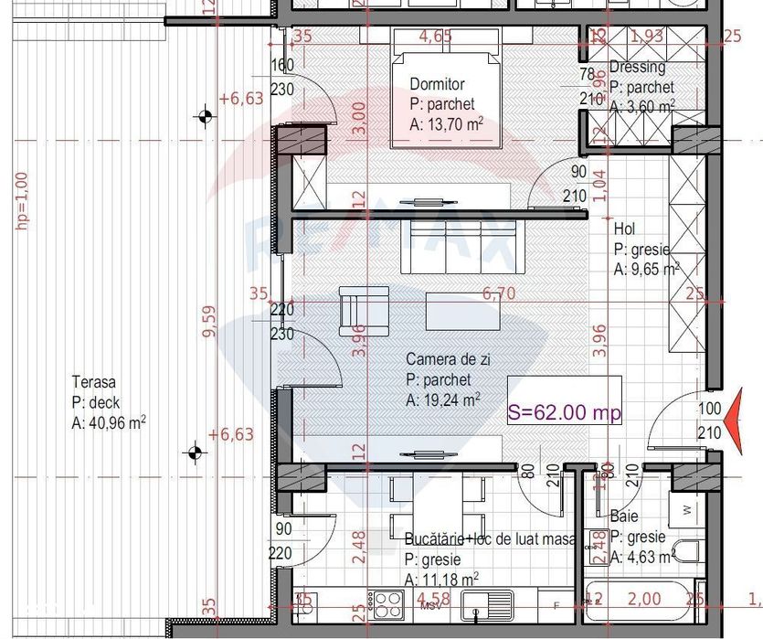 Apartament modern 2 camere | Terasă 40 mp | Soporului