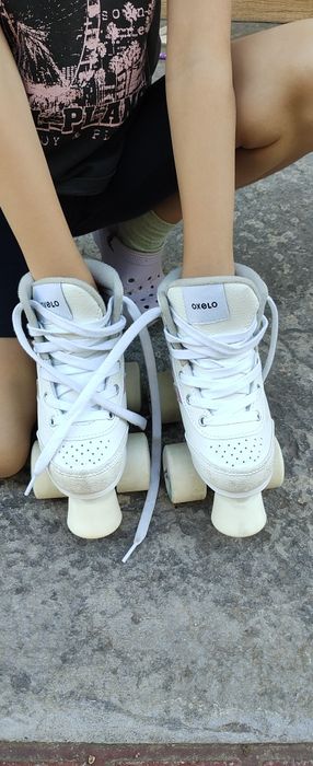 Продавам белите ми любими кънки размер 29