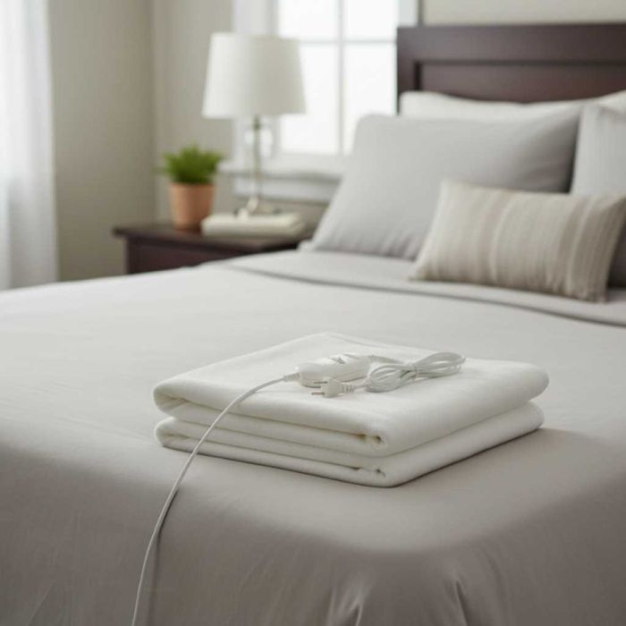 Електрическо одеяло Rosberg, Защита от прегряване, LED индикатор