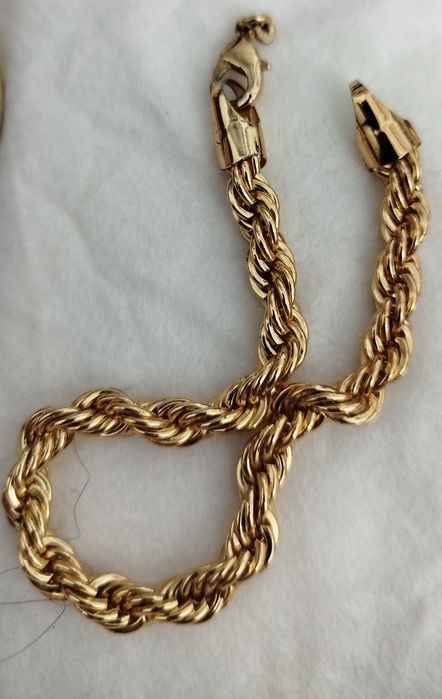 Бежутерия .Цепь и браслет  трос