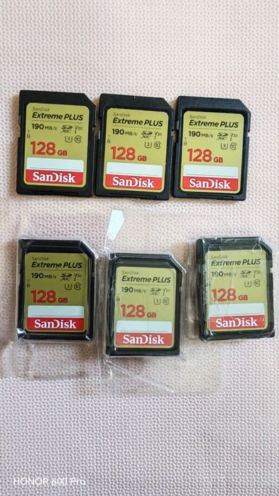 Sandisk extreme plus 128gb 190mbs 4K