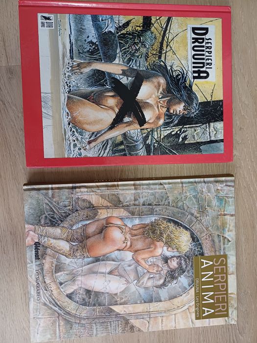 Reviste  albume Paolo Eleuteri Serpieri  - X și  Anima