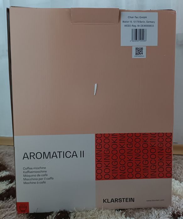 Немска автоматична кафемашина Klarstein