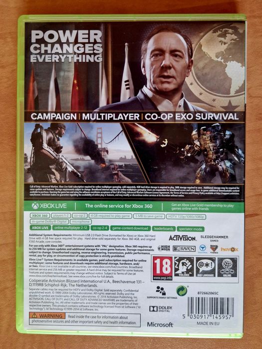 Call of Duty Advanced Warfare за Xbox 360