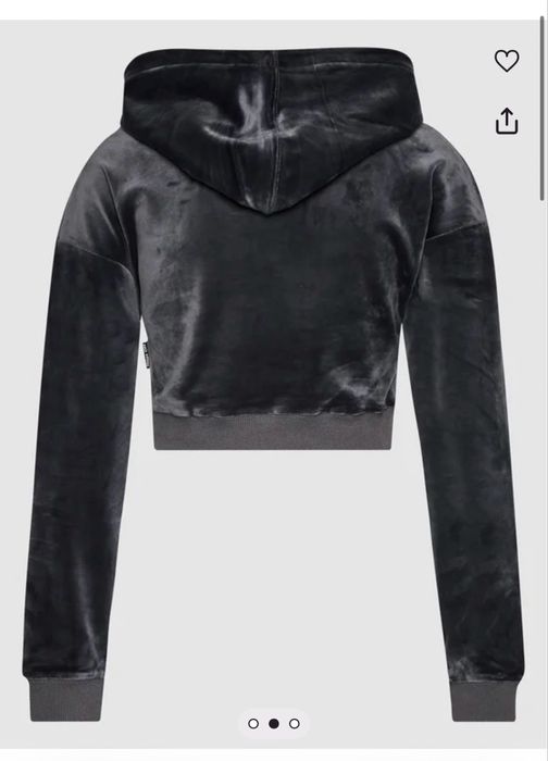 Hanorac Von Dutch XS gri de catifea nou cu eticheta