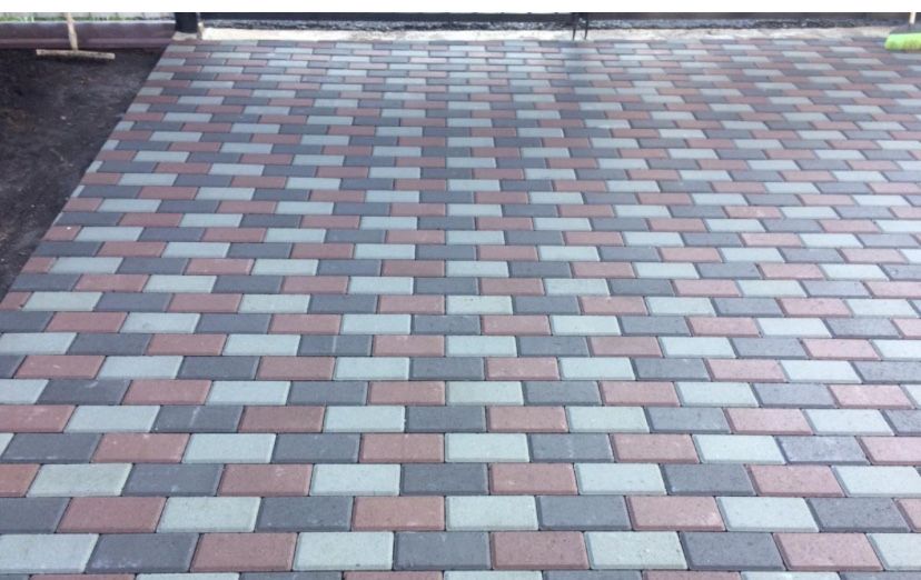 Тротуарная плитка, брусчатка, поребрики