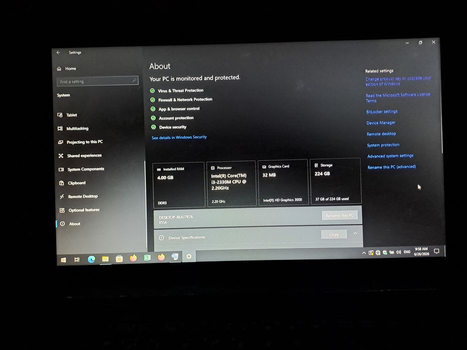 ASUS X55A noutbuk