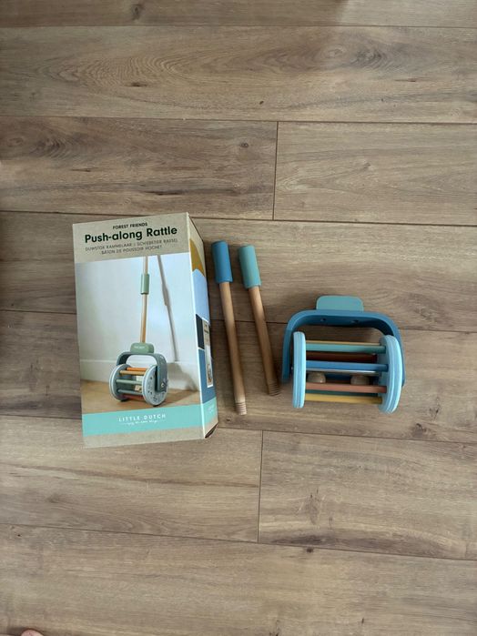 Jucarie impins lemn Little Dutch