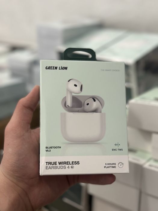 Airpods 4 Green Lion ENC