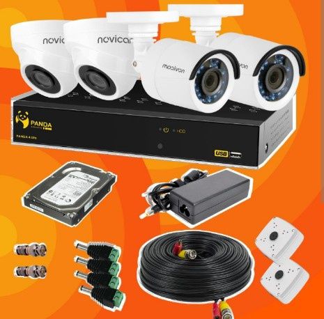 Установка видеонаблюдения