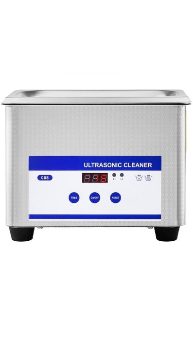 Baie cu ultrasunete / Aparat curățare cu ultrasunete 0.8L - Nou / Inox Digital