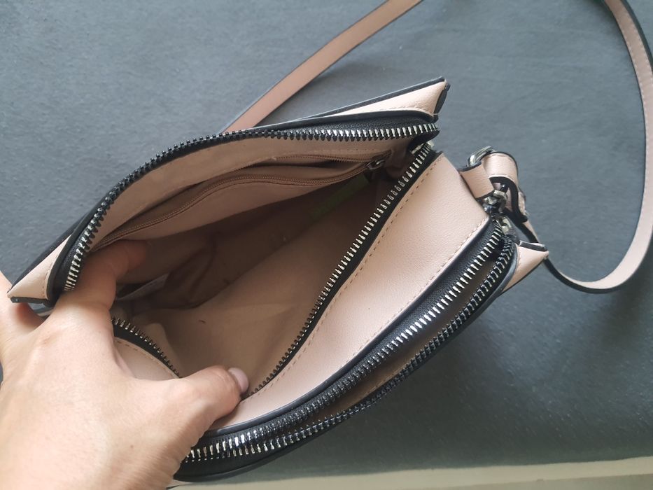 Дамска чанта в пепел рози