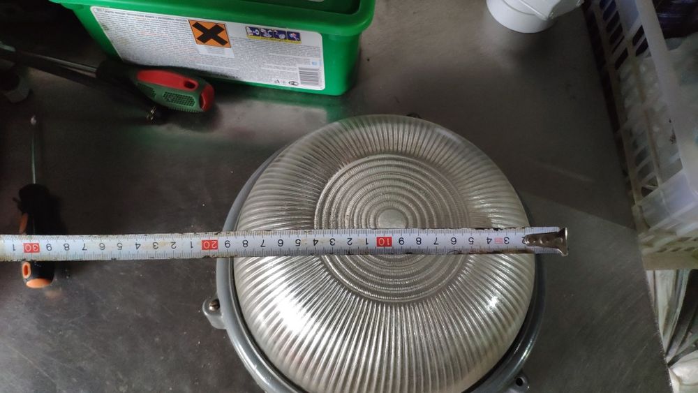 Плафон уличный крепкий Советский