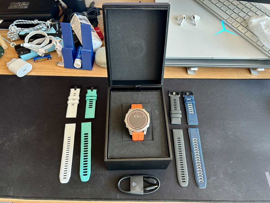 Garmin fenix 7 Pro – Sapphire Solar Edition | Titanium | 47 mm