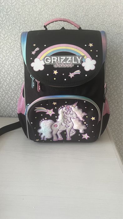 Рюкзак школьный grizzly для девочки