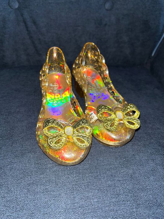 Оригинални Дисни златни пантофки (светещи ) чисто нови