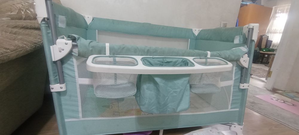 Продам детскую кроватку, люльку