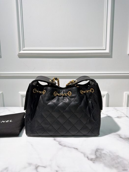 CHANEL Small 25 Bag Black
