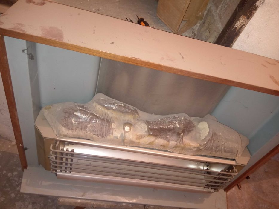 Соц ел.печка тип камина