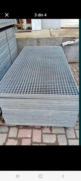 Gratare metalice galvanizate la diferite dimensiuni debitam la dimensi