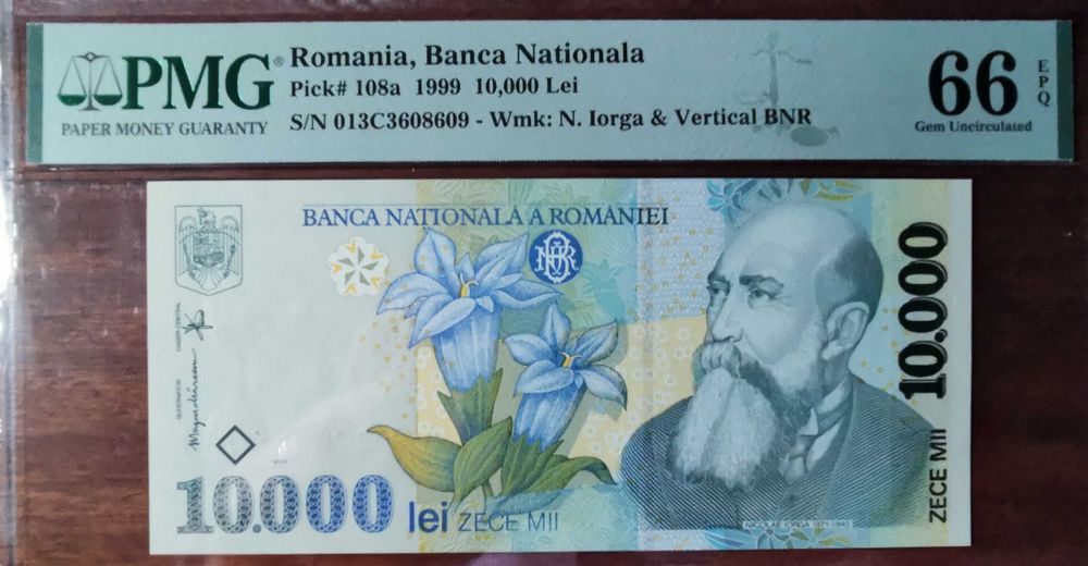 Bancnote 10000 lei 1999