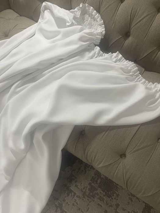 Draperie alba 265 x 2 buc