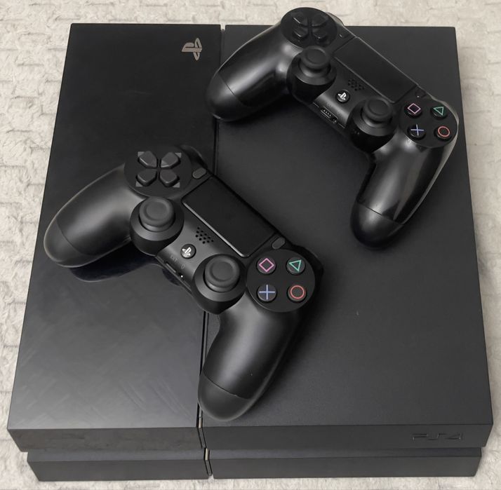 PS4 Slim 500GB • 2 джойстика • 4 топ игры • Идеальное состояние