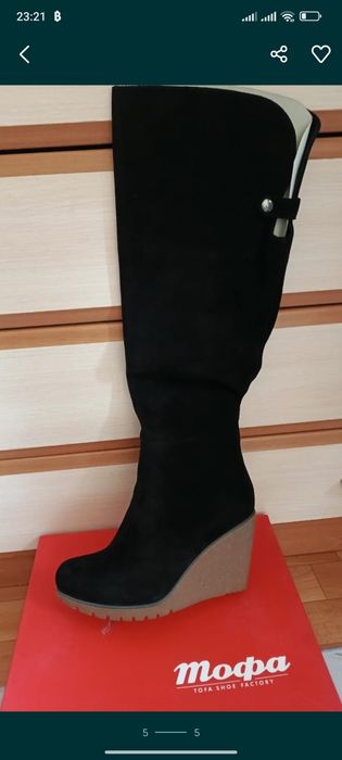 Зимние сапоги новые