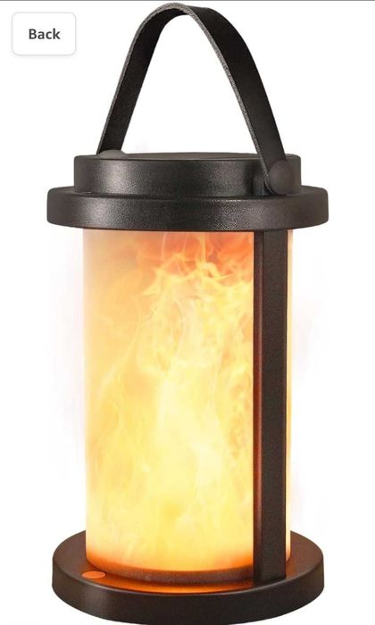 Lampa flacara solara