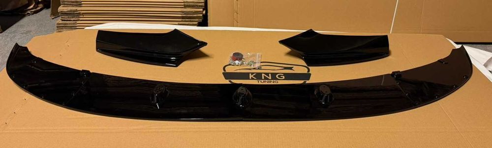 бмв ф10 ф11 преден лип спойлер м тех / bmw f10 f11 lip spoiler / нож