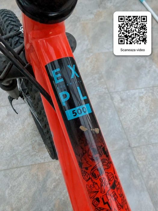 Bicicleta copii Rockrider EXPL 500, 20", 6 viteze, suspensie