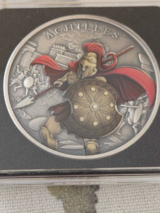 Цветни лимитирани сребърни монети