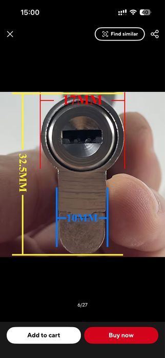 Vand butuc cheie / yala cheie / cilindru cheie