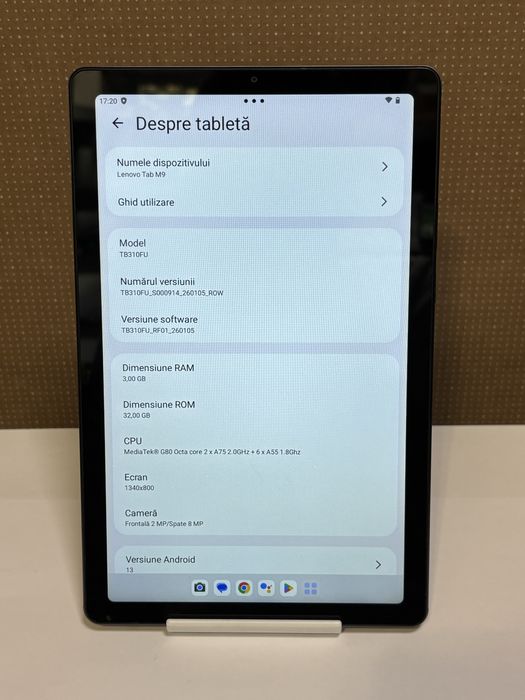 MDM vinde: Tableta Lenovo Tab M9, 32GB, Grey.