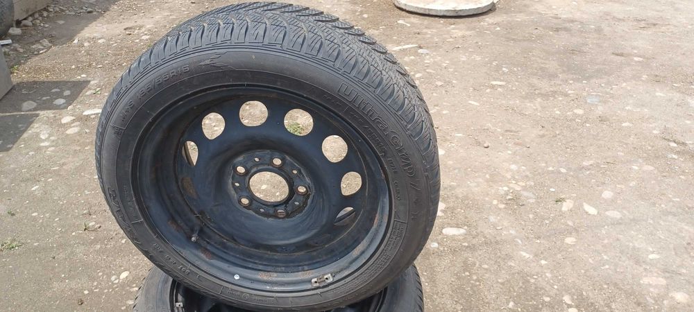 Set jantă de tabla cu anvelopă