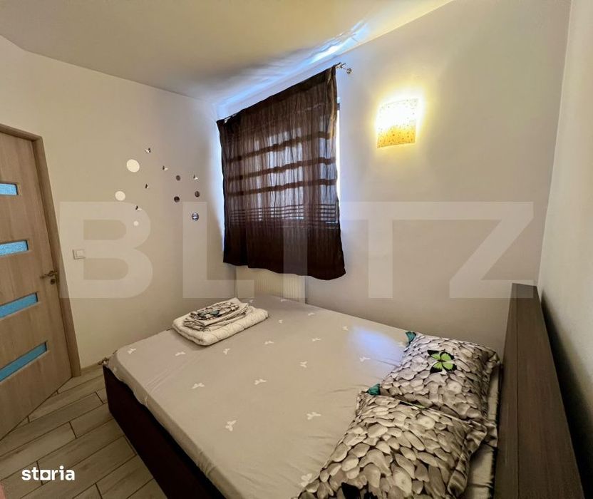 Garsoniera, 38 mp, AC si centrala proprie, parter, zona Centrala