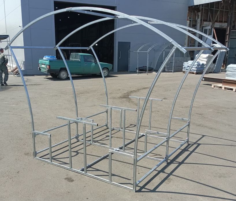 Каркас беседки оцинкованный