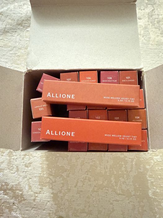 Помады Allione в наличии!