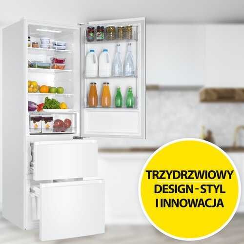 Нов инверторен хладилник с фризер HAIER HTR3619ENPW No frost 190.5cm