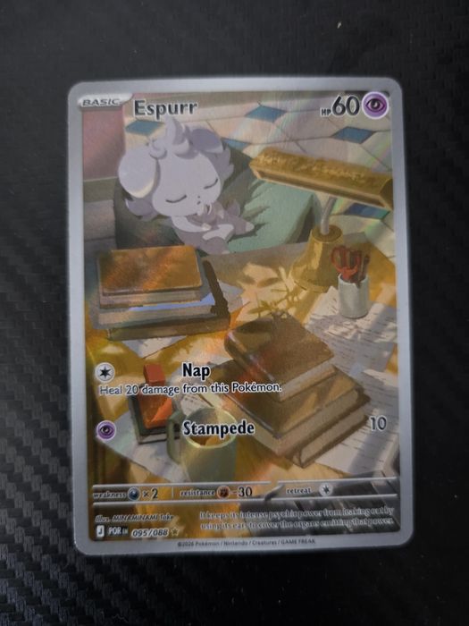 Vand card Pokemon Espurr foarte rar