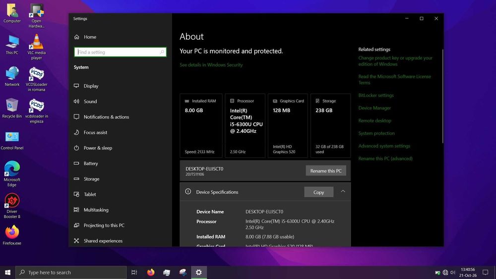 Vand Laptop Lenovo Thinkpad T470S i5-6200U, 14 inch", Full HD, 8 GB Ram, 256 GB SSD WIN 10 Pro&Office 2021 PLUS Husa Cadou
