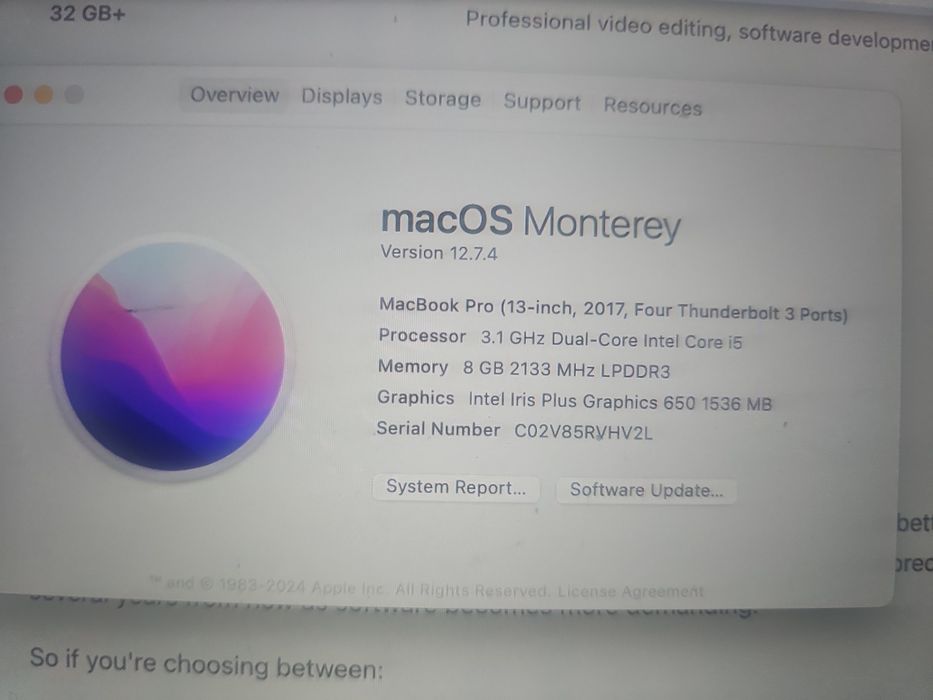Продам MacBook Pro 13" (2017)