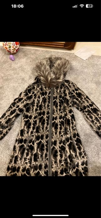 Geaca din piele naturala cu doua fete