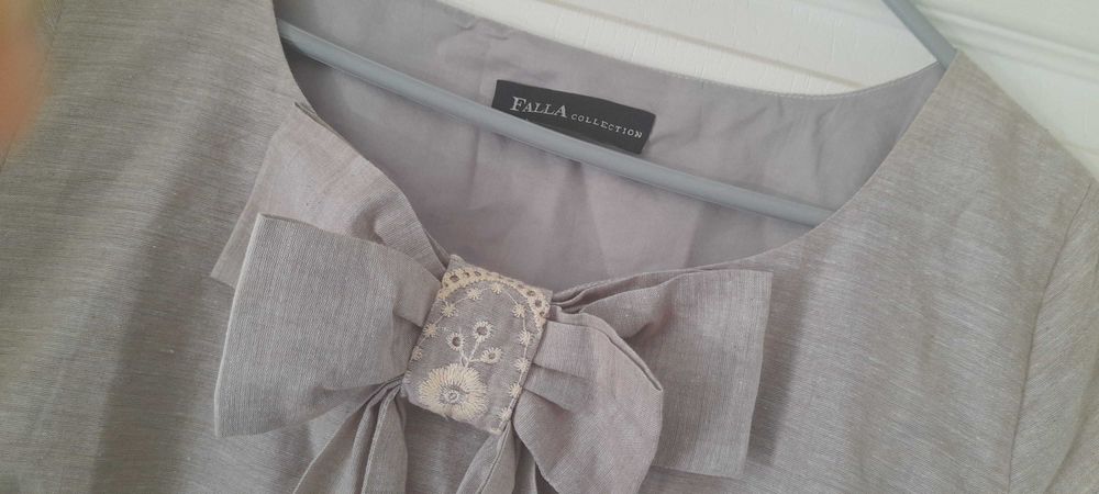 Rochie casual / eleganta din in