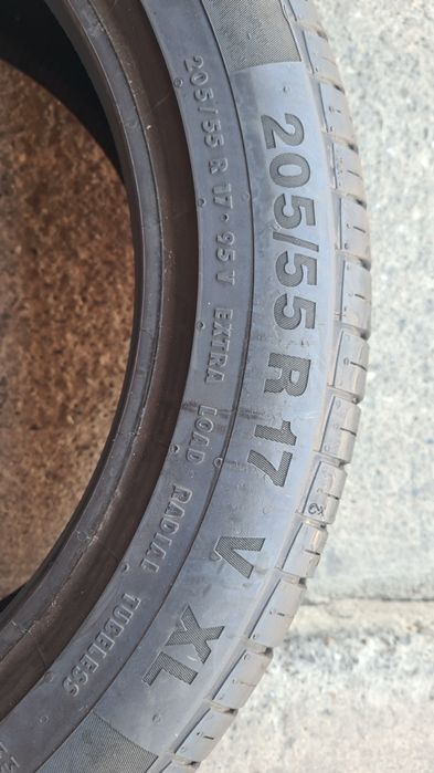 4 anvelope vara Continental 205/55/17